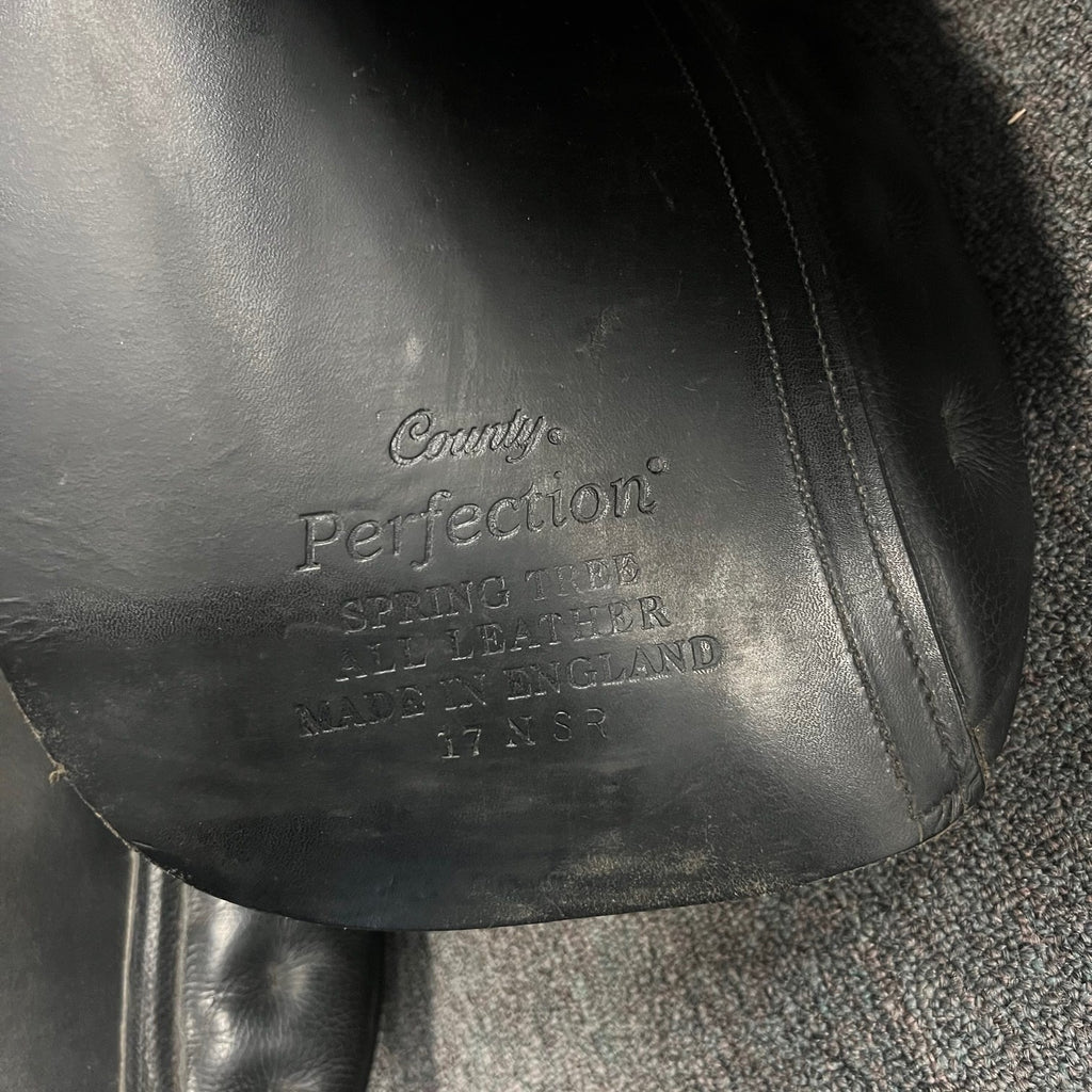 Used County Perfection 17" Dressage Saddle