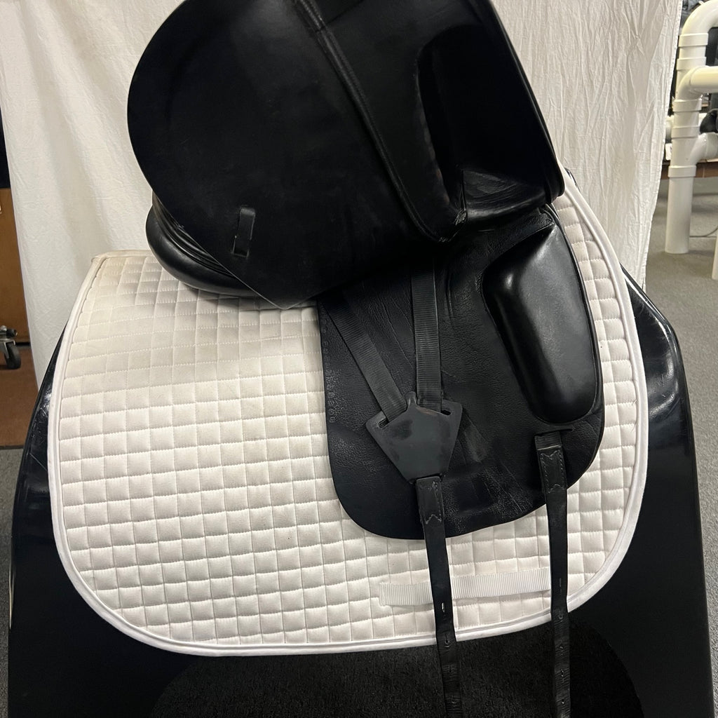Used Verhan Vantage 17.5" Dressage Saddle