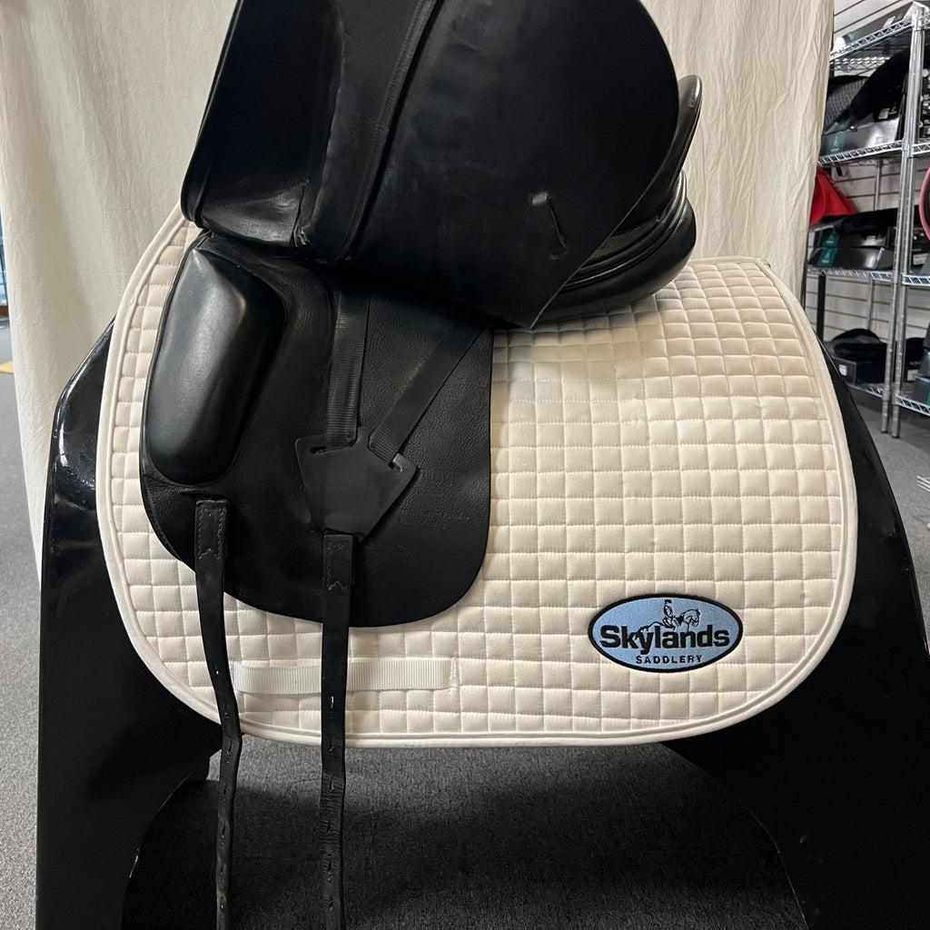 Used Verhan Vantage 17.5" Dressage Saddle