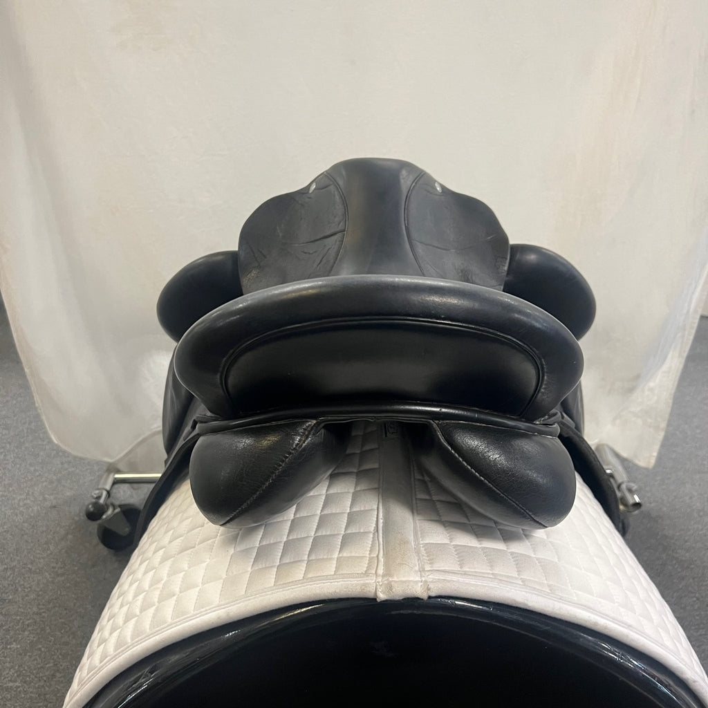 Used Custom Wolfgang Solo 17.5" Dressage Saddle