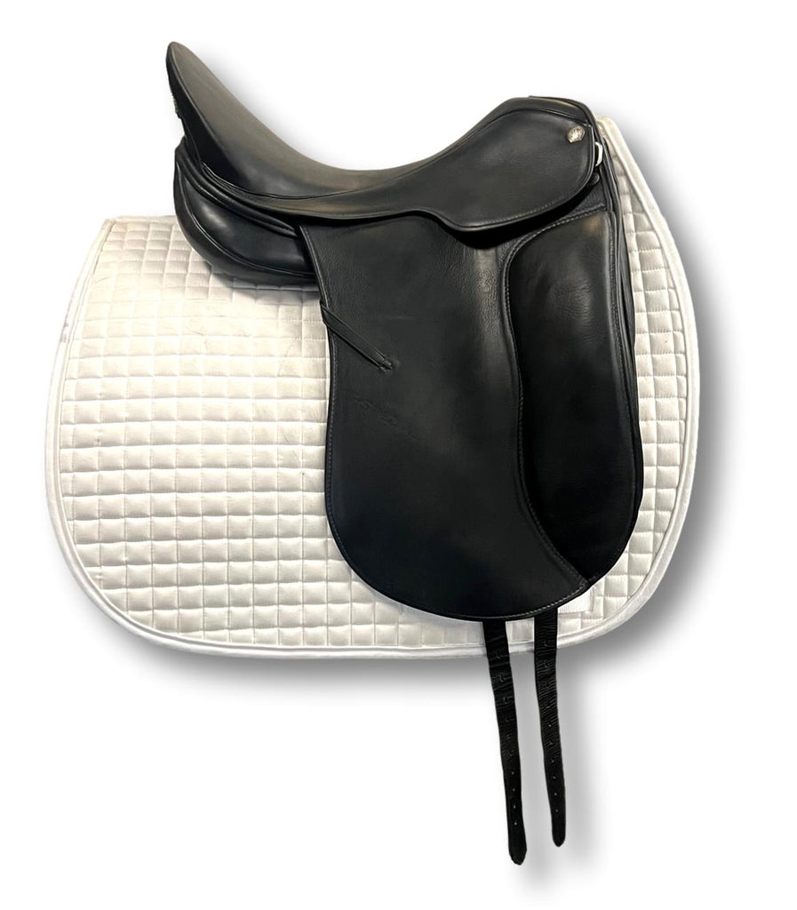 HOLD: Used Sommer S-Spezial 17.5" Monoflap Dressage Saddle