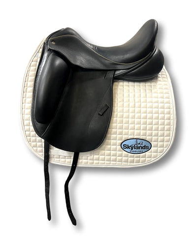 Used Custom Icon Star 18" Monoflap Dressage Saddle