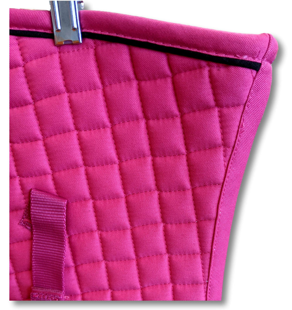 PRI Cotton Quilted Dressage Square Pad - Assorted Colors