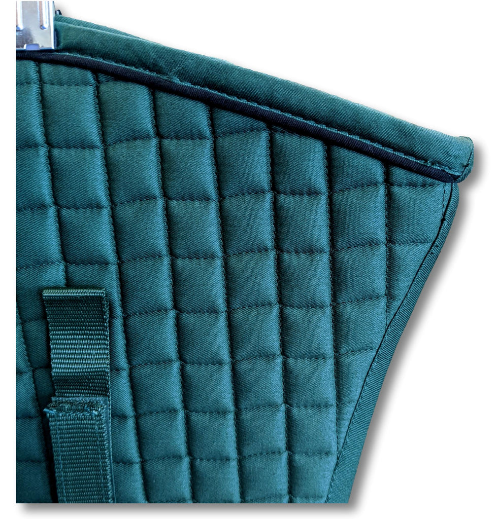 PRI Cotton Quilted Dressage Square Pad - Assorted Colors