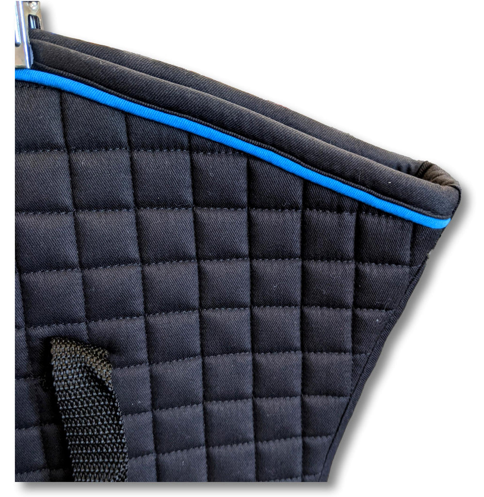 PRI Cotton Quilted Dressage Square Pad - Assorted Colors