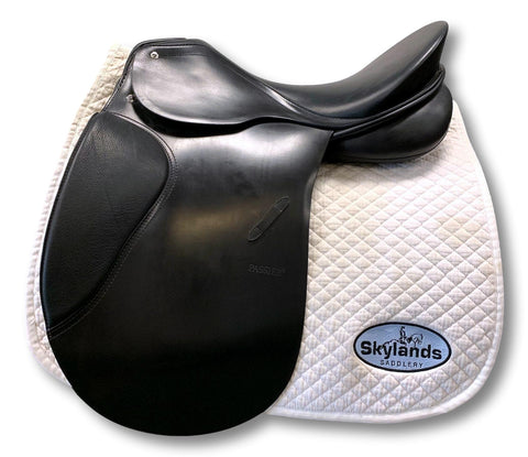 HOLD: Used Custom Wolfgang Solo 17.5" Dressage Saddle