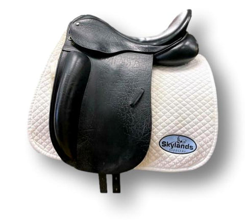 HOLD: Used Sommer S-Spezial 17.5" Monoflap Dressage Saddle